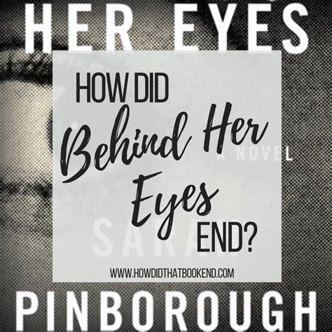 Behind her eyes (british tv series). Book Review | Behind Her Eyes by Sarah Pinborough | Bookends