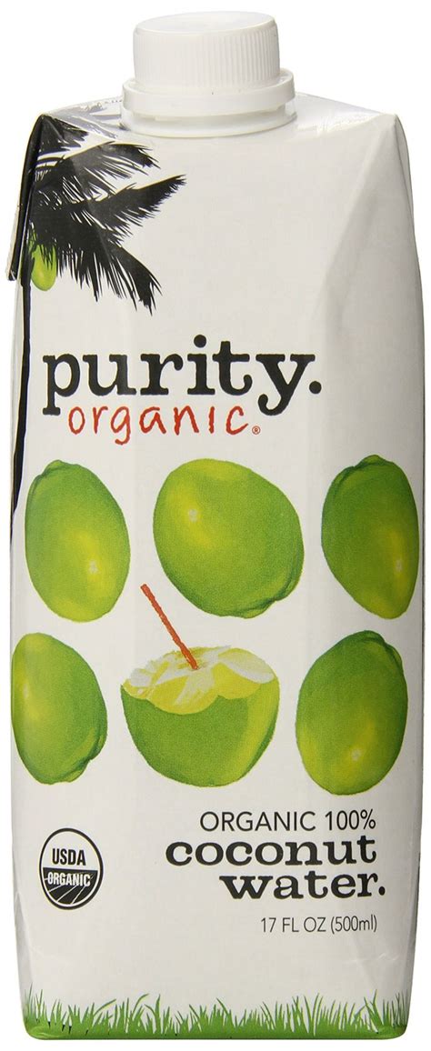 Purity Organic Coconut Water Organic Coconut Water Ounce Pack Of Organic