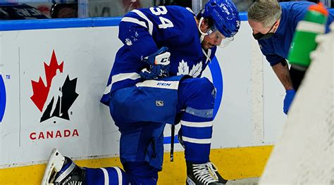 Toronto Maple Leafs Forward Auston Matthews ‘good To Play After Scary