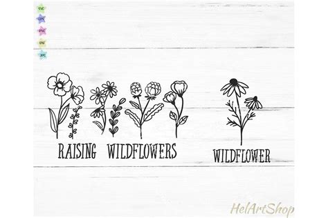 Free Free 225 Raising A Little Wildflower Svg SVG PNG EPS DXF File