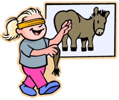 Pin The Tail On The Donkey Clipart The Donkey Budget Crafts Happy