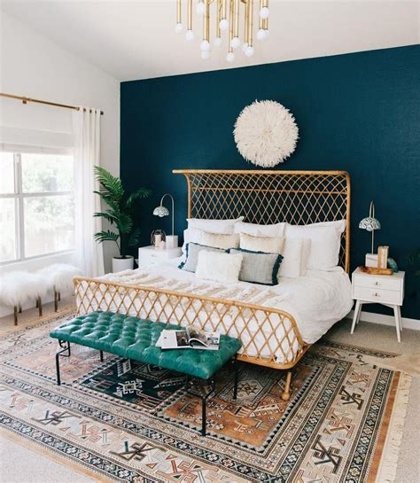 Peacock Color Bedroom Ideas