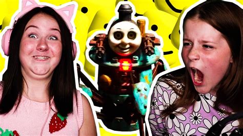 Ruby And Amelia Bullied By Thomas The Tank Engine In Roblox 😱😵 Youtube