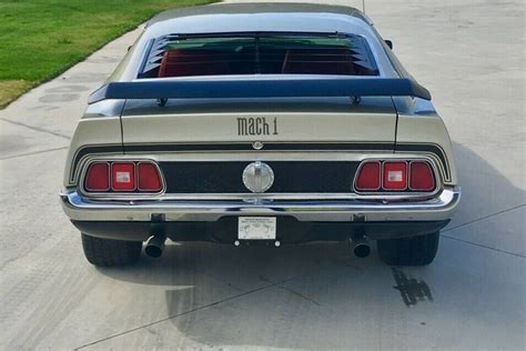 Car For Sale 1971 Ford Mustang Mach 1 That Made An Appearance In Fast