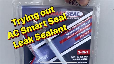 Leak Repair Using Ac Smart Seal Plus A Diag On A Water Furnace Heat