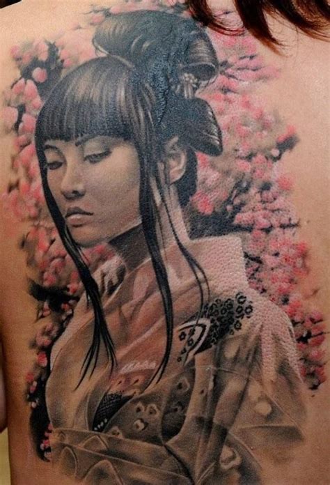 50 Beautiful Geisha Tattoos You Will Love Cuded Geisha Tattoo