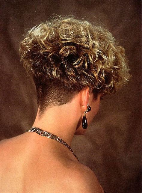 Very short curls with bangs it's difficult for women who wear glasses to choose between which permed hairstyle would suit them best, here's an ideal short permed hairdo for women of all ages. Image result for short curly wedge hairstyles pictures ...
