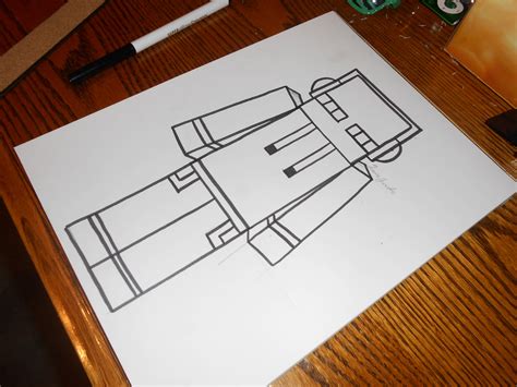 Minecraft is a popular video game in which players have the ability to create and break apart a wide how to draw minecraft — step by step guide. Minecraft Drawing! DJ enderman - Other Fan Art - Fan Art ...