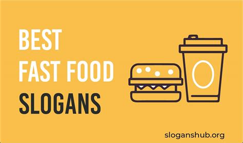 Best Fast Food Slogans Ideas And Catchy Taglines Of All Time