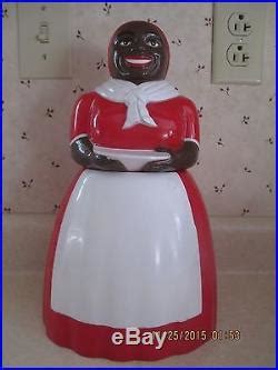 Download 1950'S UNUSED AUNT JEMIMA COOKIE JAR & SET OF 6 SPICE SHAKERS