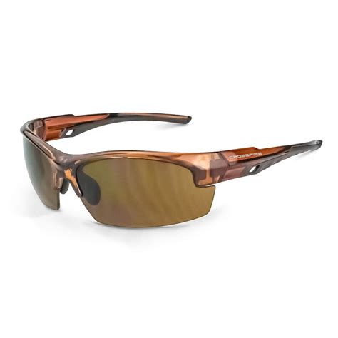 Crossfire 40117 Crucible Safety Glasses Brown Frame Brown Lens