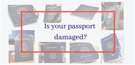 What Is A Damaged Passport Rushmypassport