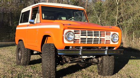 1973 Ford Bronco At Houston 2022 As S237 Mecum Auctions