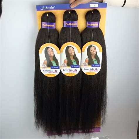 From natural looking kinky braids to micro dread braids and everything in between. Hot Selling 100% Yaki Braiding Hair Wholesale Pre ...