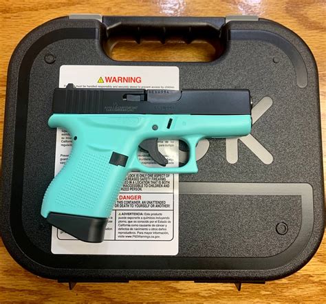 Glock Tiffany Blue G43 43 Sub Compact 9mm Luger For Sale New