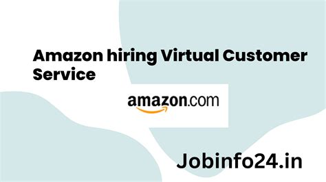 Amazon Hiring Virtual Customer Service Jobinfo24