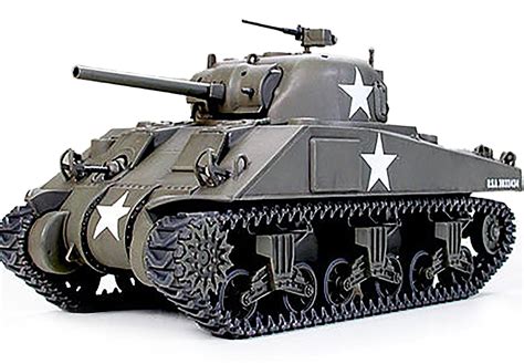 148 M4 Sherman Tank Early Plastic Model Tam32505 Tamiya America Inc