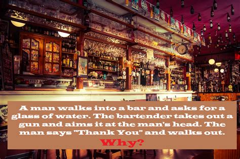 A Man Walks Into A Bar Raise Your Brain