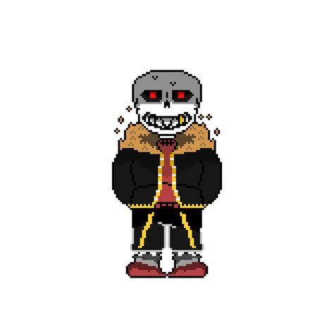 Underfell Sans Sprite Colorbattle Color By Thehiddentales On Newgrounds