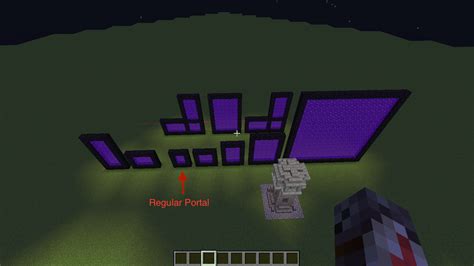 Different Nether Portal Sizes - Discussion - Minecraft: Java Edition