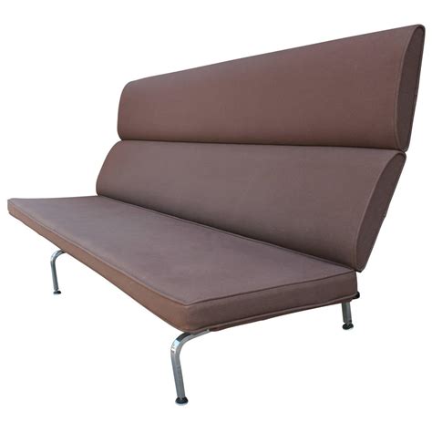 The eames sofa was the last piece of furniture produced by the eames office, which completed the design after charles eames died in 1978. Eames Compact Sofa for Herman Miller at 1stdibs