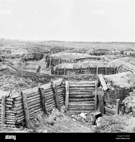 American Civil War Battle Petersburg Black And White Stock Photos