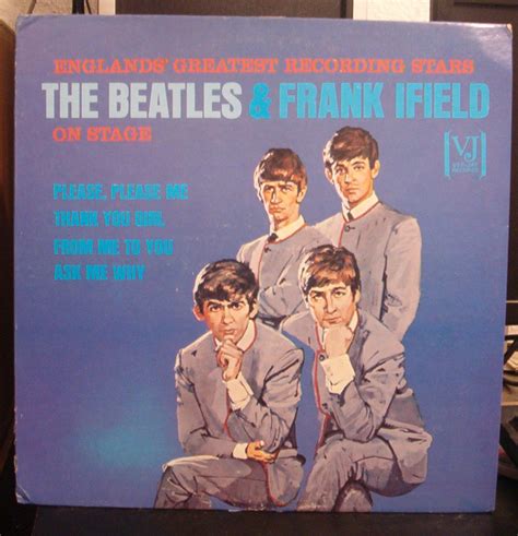 The Beatles And Frank Ifield On Stage Portrait Cover