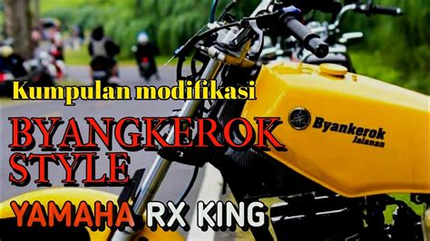 50 foto gambar modifikasi motor rx king drag racing thailook. Rx King Style Kuning / Gila Rx King Bandung Style Super ...