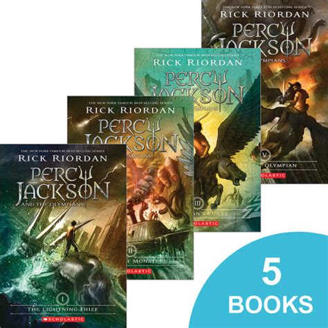 Percy Jackson Book Set Big W Percy Jackson And The Olympians