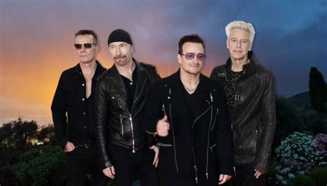 U2 Post Storm Over France Picture Hours Before Nice Terror Attack