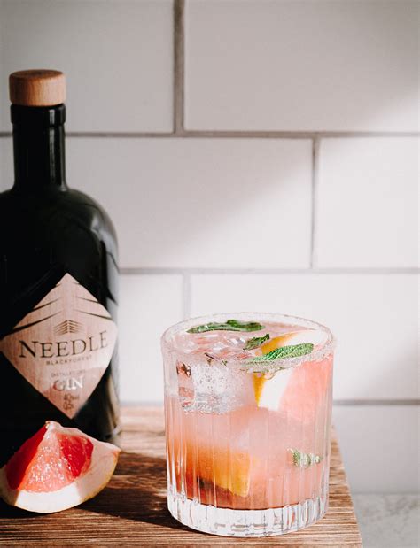 Gin Tonic Rezept des Sommers Grapefruit Salbei Vanille Needle Gin