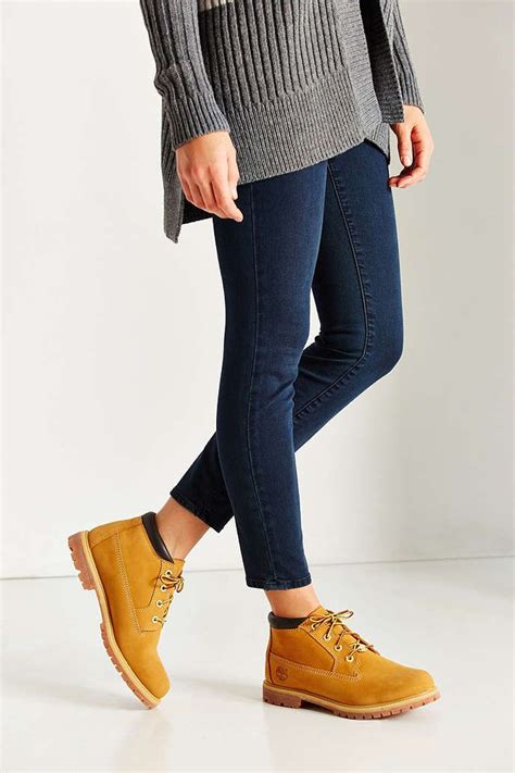 Nice Модные женские ботинки Тимберленды — С чем носить зимой и летом