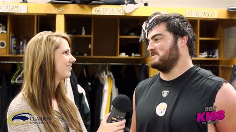 He also played college football for the stanford cardinals at stanford university in. Ask the Steelers with Tall Cathy - David DeCastro - YouTube