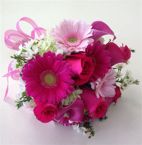 Pretty In Pink Prom Bouquet Belvedere Flowers Of Havertown Pa