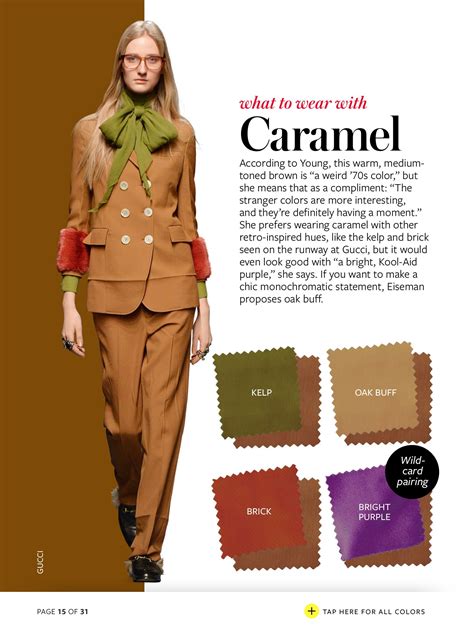 Fall 15 Color Guidelines Colour Combinations Fashion Instyle Color