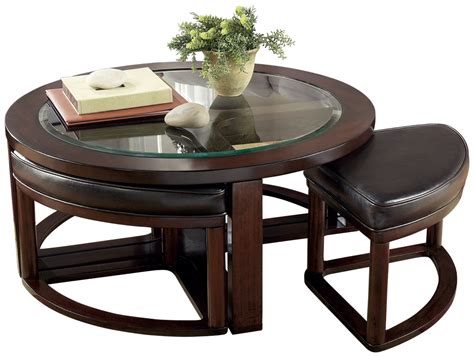 Coffee Table With Nesting Stools Best Coffee 2022