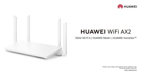 Huawei Wifi Ax2 Smart Router Delivers Fast And Reliable Wi Fi 6