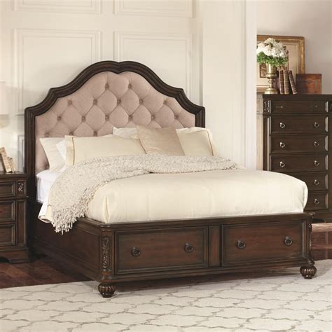 Ilana California King Storage Bed With Upholstered Headboard Quality