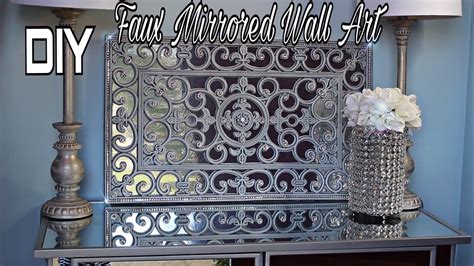 5 out of 5 stars. Easy And Inexpensive Faux Mirror Wall Art - Using A Doormat - YouTube