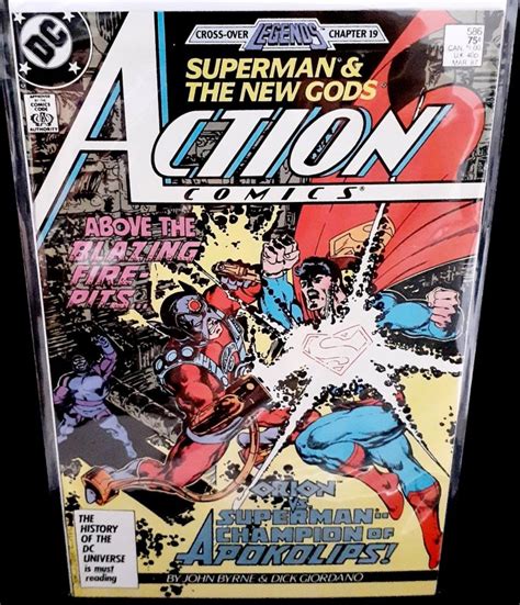 Action Comics 586 1987 Nm App Of Orion Apokolips By John Byrne
