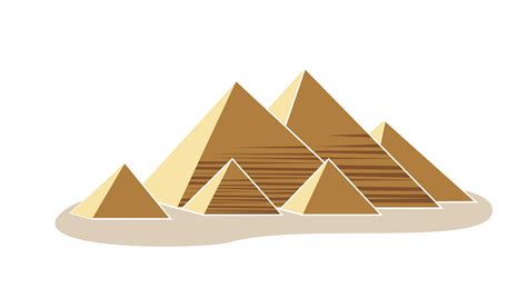 Egyptian Pyramids Great Pyramid Of Giza Clip Art Pyra