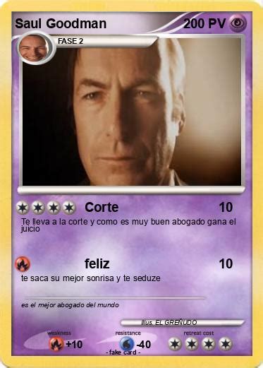 Pokémon Saul Goodman 20 20 Corte Mi Carta Pokémon