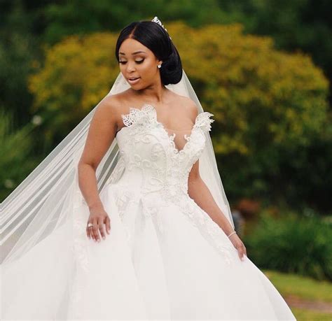Pics Minnie Dlamini Jones Magical White Wedding Becomingmrsjones