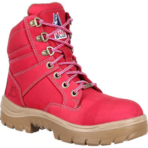Women's work & safety footwear all departments audible books & originals alexa skills amazon devices amazon pharmacy amazon warehouse appliances apps & games arts, crafts & sewing automotive parts. Women's Steel Toe SD Work Boot, Steel Blue Southern Cross