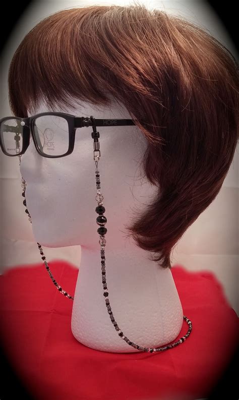 Buy Hand Made Custom Beaded Eyeglass Chain Made To Order From Kindred Souls