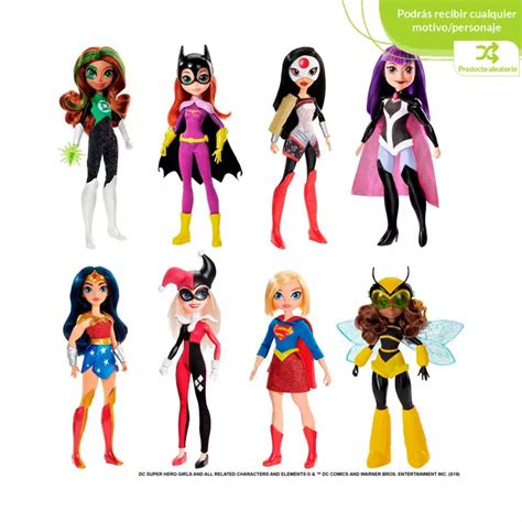 Dc Comics Dc Super Hero Girls Surtido De Muñecas De Acción