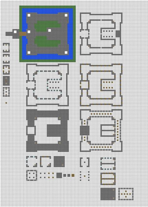 Lots of minecraft players have posted their own castle layouts online. small castle idea | Minecraft blueprints, Minecraft castle ...