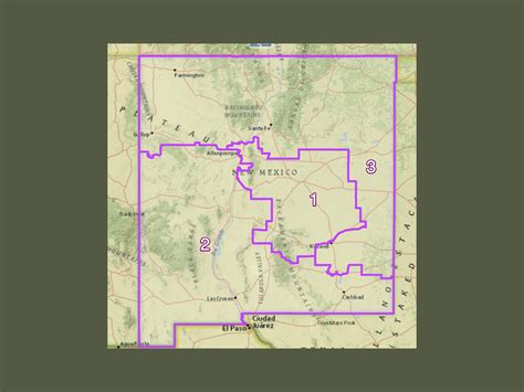 Nm Senate Passes New Congressional Districts Source New Mexico