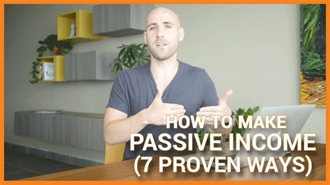 How To Make Passive Income 7 Proven Ways Youtube