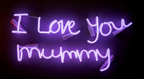 Shop the latest mama i love you deals on aliexpress. 'i Love You Mummy' Neon Light Sign By Write In Lights ...